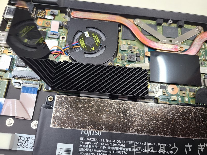 WU4/H1のM.2 SSDを4TBのPCIe Gen4 x4に分解・換装してみたのでレビュー FMV LIFEBOOK UH90/H1・WU2/H1